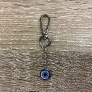 Keychains-Evil Eye Circle short