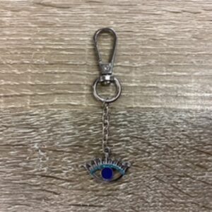 Keychains-Evil Eye Eye silver