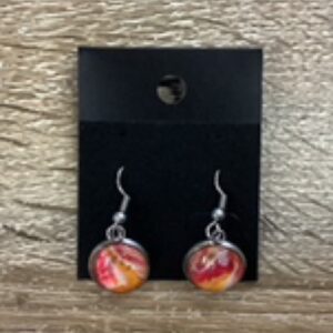 Earrings-Paint Drop