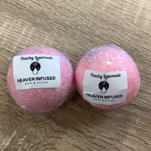 Bath Bomb - peachy lemonade