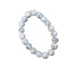 Howlite 10mm Bracelet