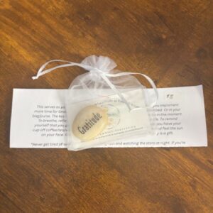 Gratitude Stones & Personal Message