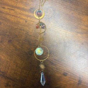 Suncatcher with Crystal tree of life