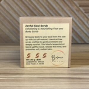 Hand Crafted Products-Joyful Soul Scrub